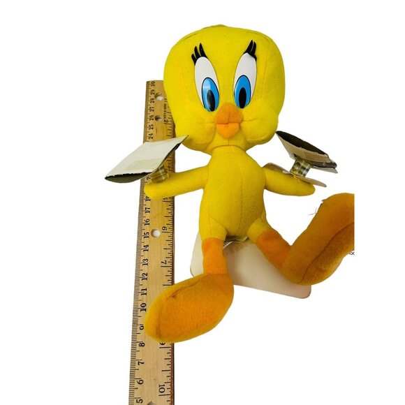Looney Tunes Tweety Suction Cup Plush Bean Bag Yellow Orange 8in - Picture 6 of 15